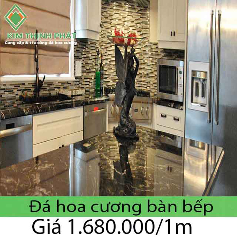 Đá hoa cương nào dùng đá bàn bếp - giá đá bếp 075, cột đá nền đá cầu thang đá marble đá tự nhiên