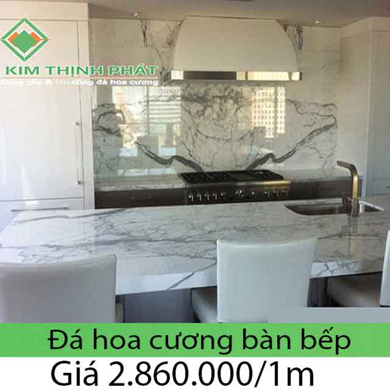 Đá hoa cương nào dùng đá bàn bếp - giá đá bếp 076, cột đá nền đá cầu thang đá marble đá tự nhiên