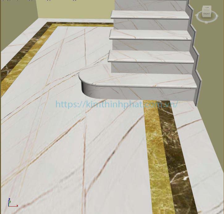 Đá hoa cương cầu thang đẹp