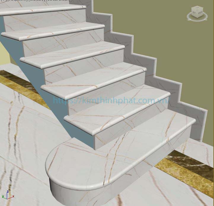Đá hoa cương cầu thang đẹp