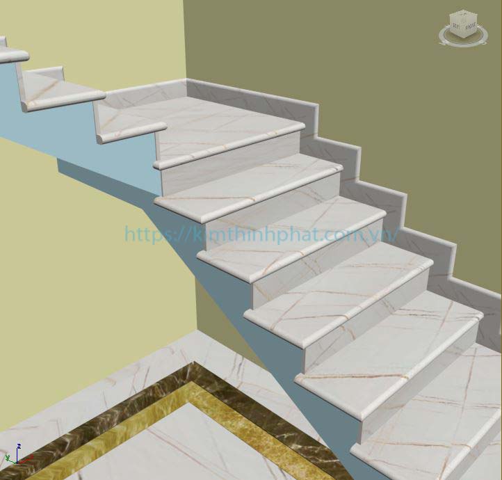 Đá hoa cương cầu thang đẹp