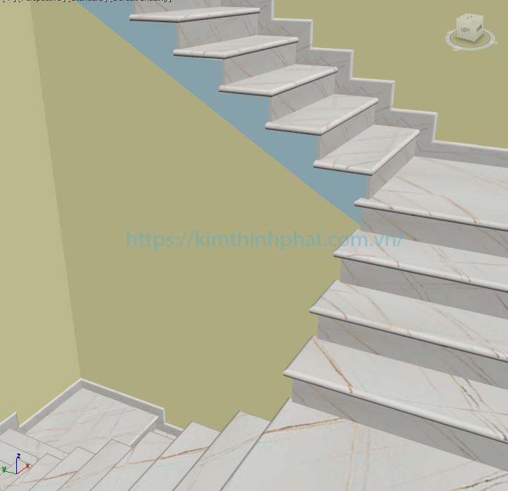 Đá hoa cương cầu thang đẹp