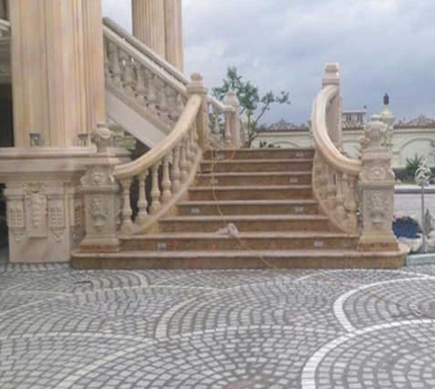 Mẫu đá hoa cương lục bình
