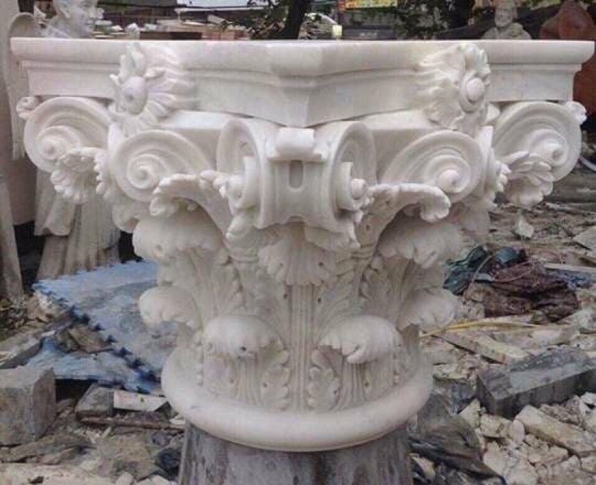 Tổng hợp quy trình đá hoa cương đầu phù điêu cột tròn cổ điển, marble, granite, nhân tạo, onyx Tổng hợp quy trình đá hoa cương đầu phù điêu cột tròn cổ điển, marble, granite, nhân tạo, onyx