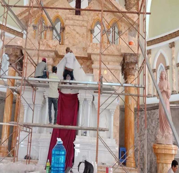 Cột đá hoa cương 224 - bảng gá cột đá giá rẻ Cột đá hoa cương 224 - bảng gá cột đá giá rẻ