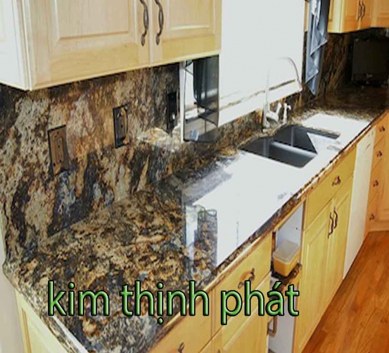 Bếp đá hoa cương 65 giá 200 mẫu đá bàn bếp granite - marble Bếp đá hoa cương 65 giá 200 mẫu đá bàn bếp granite - marble