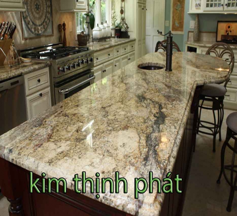 Bếp đá hoa cương 84 giá 200 mẫu đá bàn bếp granite - marble Bếp đá hoa cương 84 giá 200 mẫu đá bàn bếp granite - marble