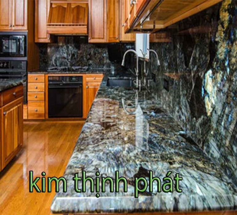 Bếp đá hoa cương 96 - giá 200 mẫu đá bàn bếp granite - marble Bếp đá hoa cương 96 - giá 200 mẫu đá bàn bếp granite - marble