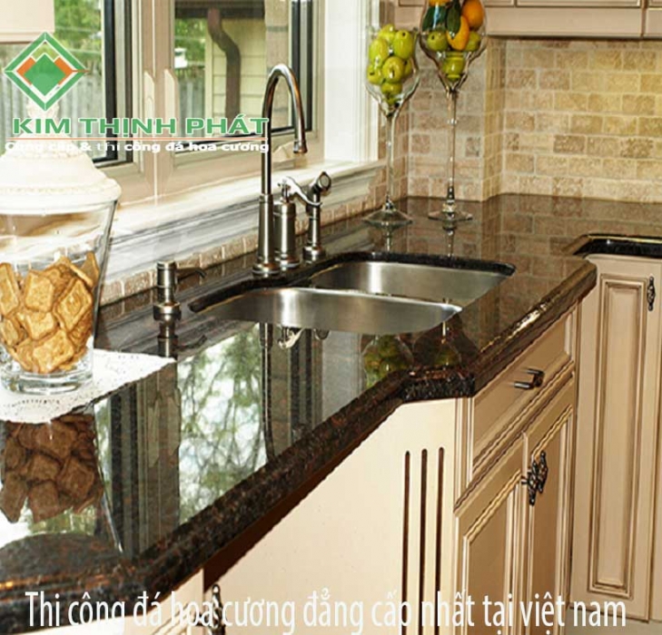 Tủ bếp đá granite Tủ bếp đá granite
