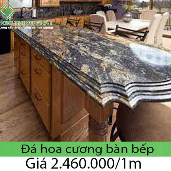 Bếp đá hoa cương hoa văn bình dân giá rẻ chất lượng cao Bếp đá hoa cương hoa văn bình dân giá rẻ chất lượng cao