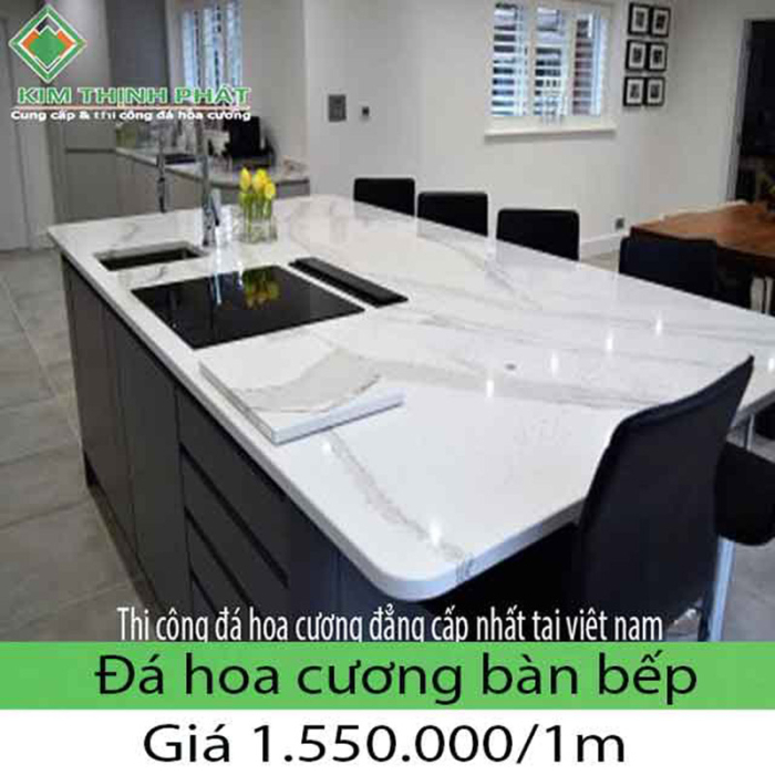 Bếp đá hoa cương hoa văn tân cổ điển giá rẻ thi công siêu đẹp Bếp đá hoa cương hoa văn tân cổ điển giá rẻ thi công siêu đẹp