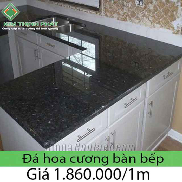Đá hoa cương bếp đen tự nhiên giá rẻ nhất Đá hoa cương bếp đen tự nhiên giá rẻ nhất