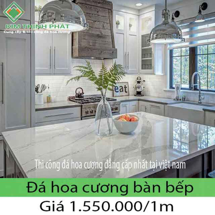 Đá hoa cương bếp galaxy white Đá hoa cương bếp galaxy white