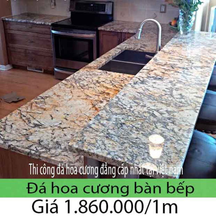Đá hoa cương bếp màu hồng tự nhiên giá rẻ Đá hoa cương bếp màu hồng tự nhiên giá rẻ