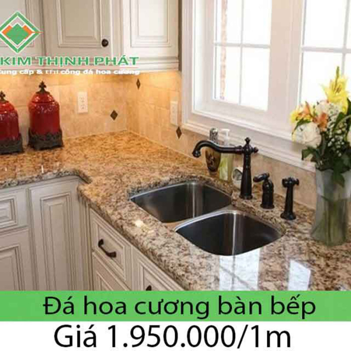 Bếp đá hoa cương hoa văn giá rẻ đường nét đẹp Bếp đá hoa cương hoa văn giá rẻ đường nét đẹp