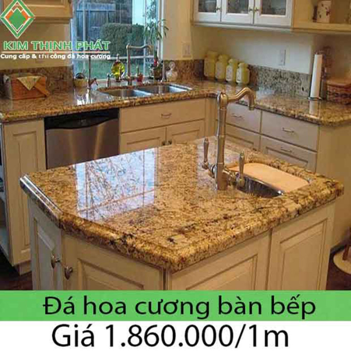 Bếp đá hoa cương hoa văn tinh xảo vừa khít với từng không gian Bếp đá hoa cương hoa văn tinh xảo vừa khít với từng không gian