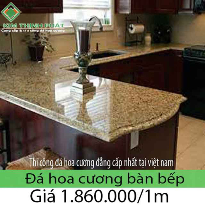Bếp đá hoa cương hoa văn vân mây tự nhiên giá rẻ Bếp đá hoa cương hoa văn vân mây tự nhiên giá rẻ