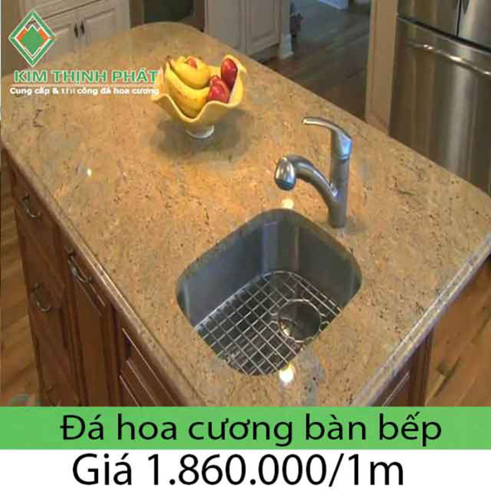 Bếp đá hoa cương hoa văn xuyên sáng tự nhiên giá rẻ Bếp đá hoa cương hoa văn xuyên sáng tự nhiên giá rẻ