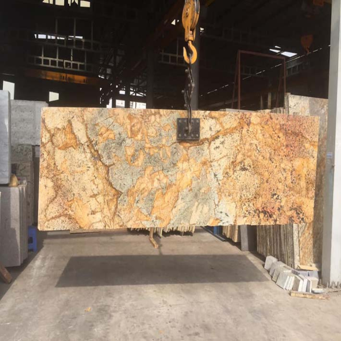 Đá hoa cương vàng 2167 trong xây dựng ngày càng phổ biến Đá hoa cương vàng 2167 trong xây dựng ngày càng phổ biến