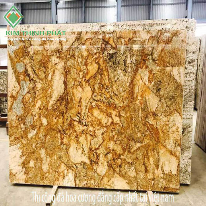Đá hoa cương vàng giá chung khoảng bao nhiêu tiền một mét Đá hoa cương vàng giá chung khoảng bao nhiêu tiền một mét